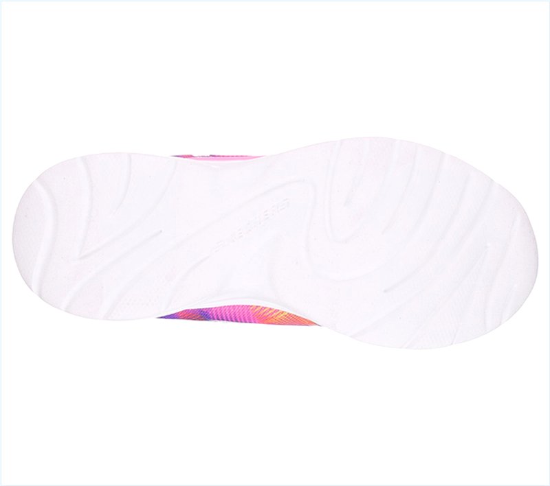  Girls Spirit Sprintz - Rainbow Raz Neon Pink/Multi