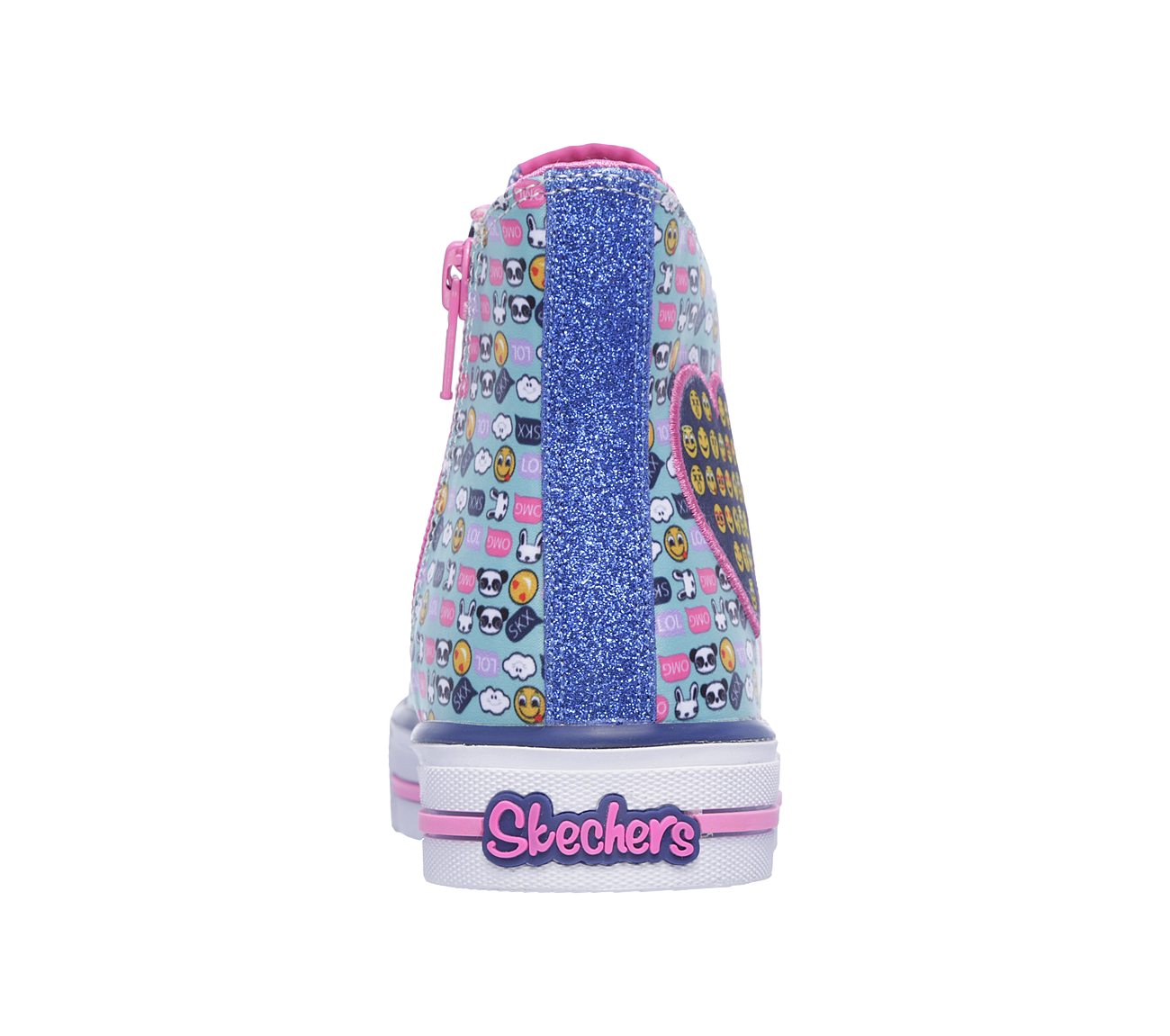  Girls Twinkle Toes: Shuffles Aqua/Multi
