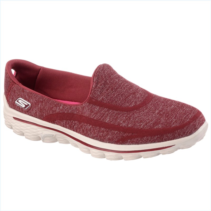  Women GOwalk 2 - Super Sock Burgundy