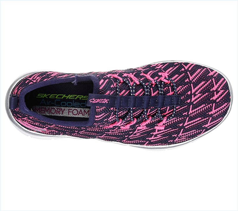  Girls Skech Appeal 2.0 - Insights Navy/Neon Pink