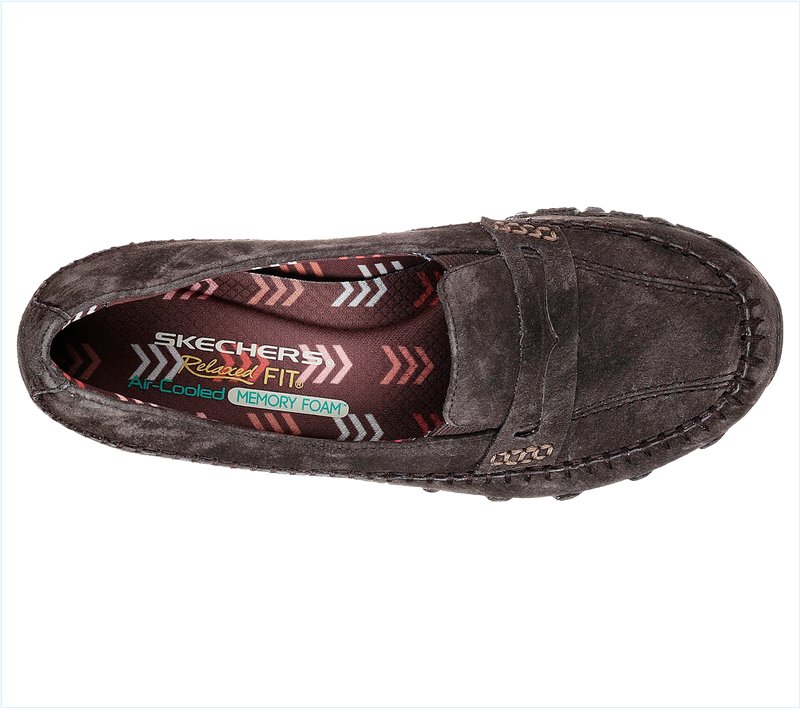  Women Relaxed Fit: Bikers - Penny Lane Chocolate
