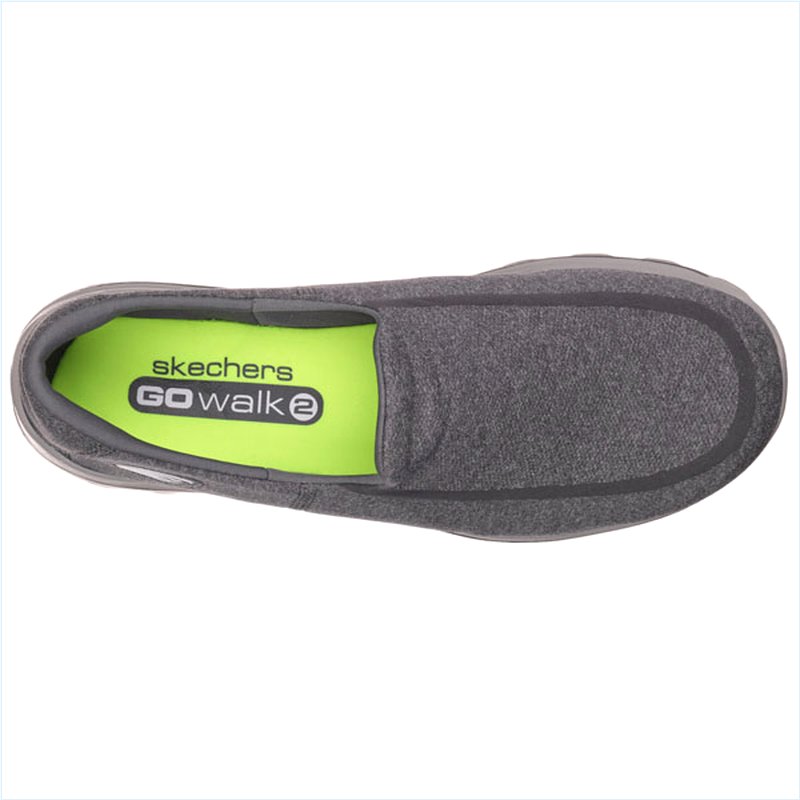 Men Extra Wide Fit (4E) Shoes - Super Sock Charcoal