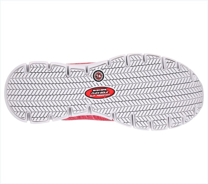  Women Work Relaxed Fit: Synergy - Arrey Alloy Toe Red/Gray