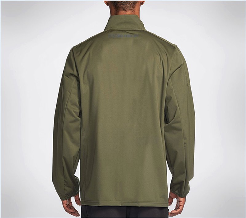  Men GO Shield Jacket Green 1