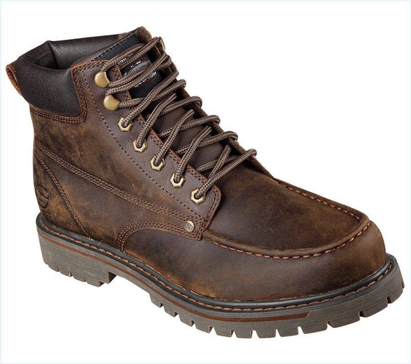  Men Boots: Bruiser Brown
