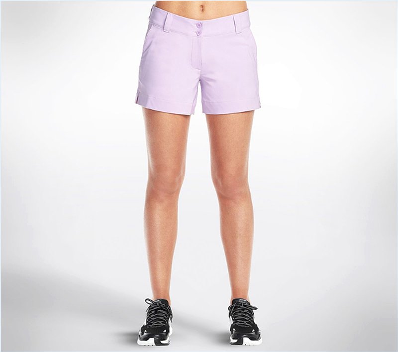  Women GO Golf Push Fade Short Lavender