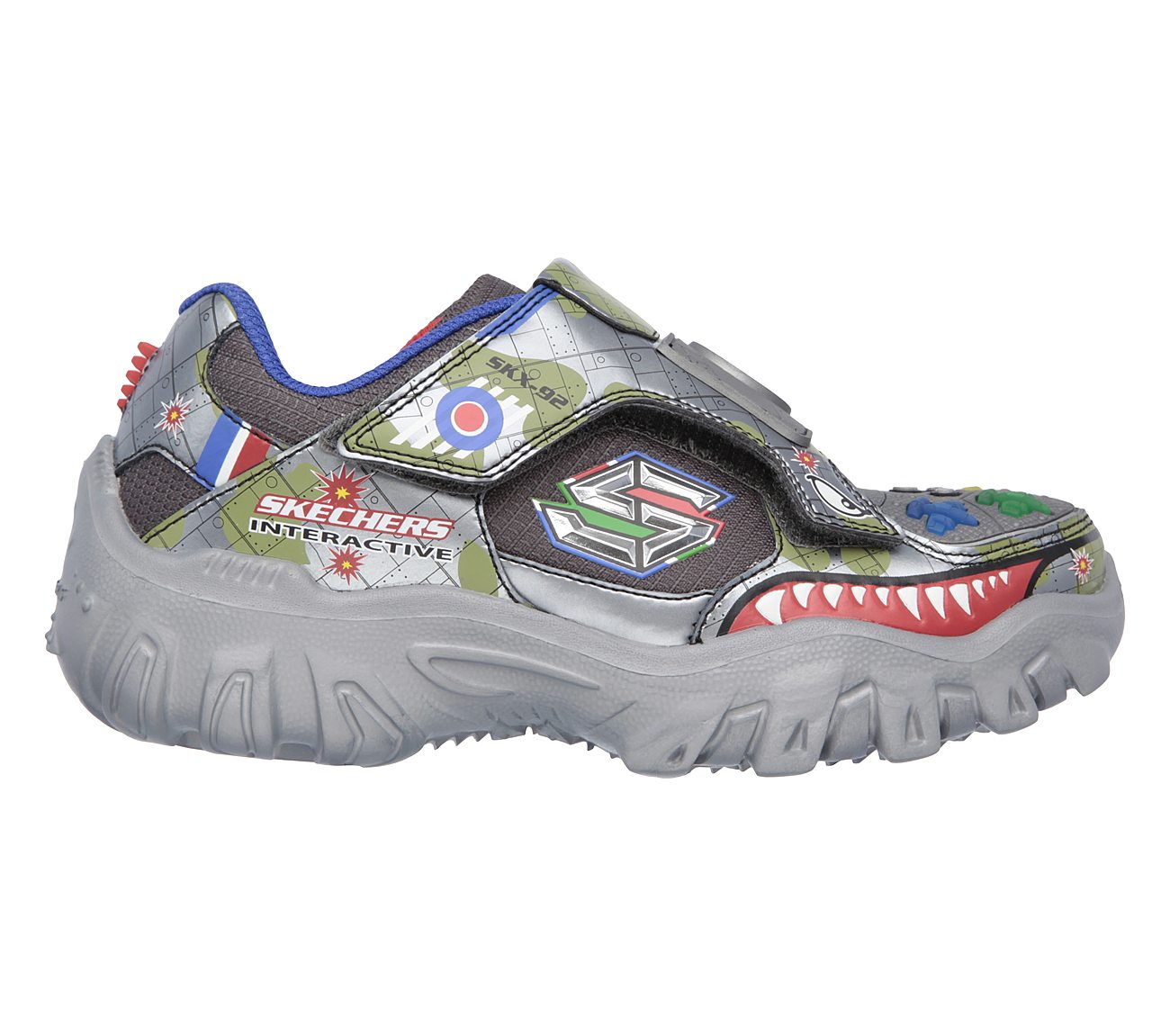  Boys Damager III - Game Kicks Gunmetal/Multi