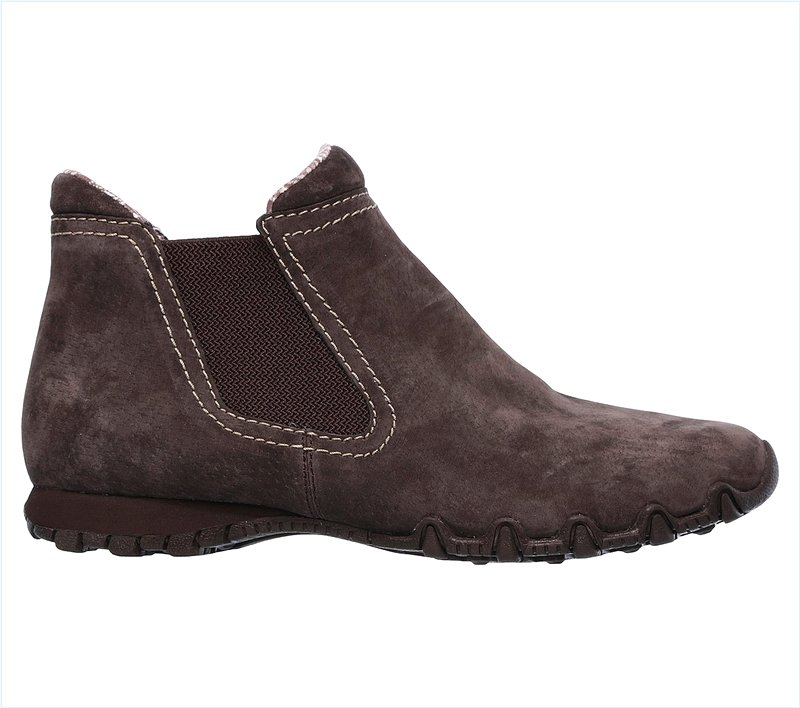  Women Relaxed Fit: Bikers - Londoner Chocolate